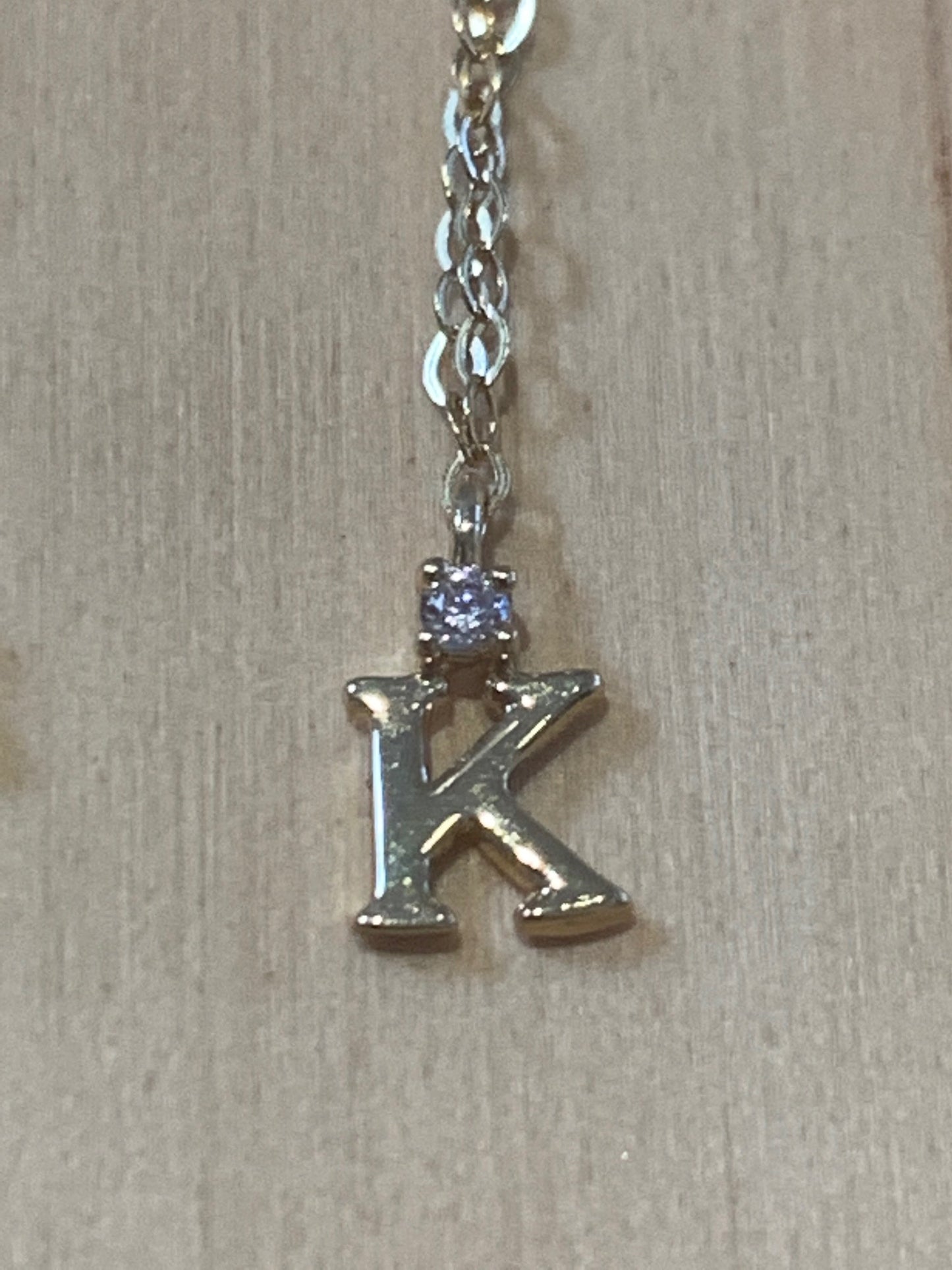 Dainty Initial Necklace