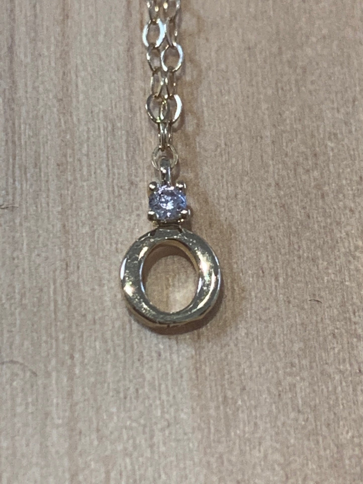 Dainty Initial Necklace