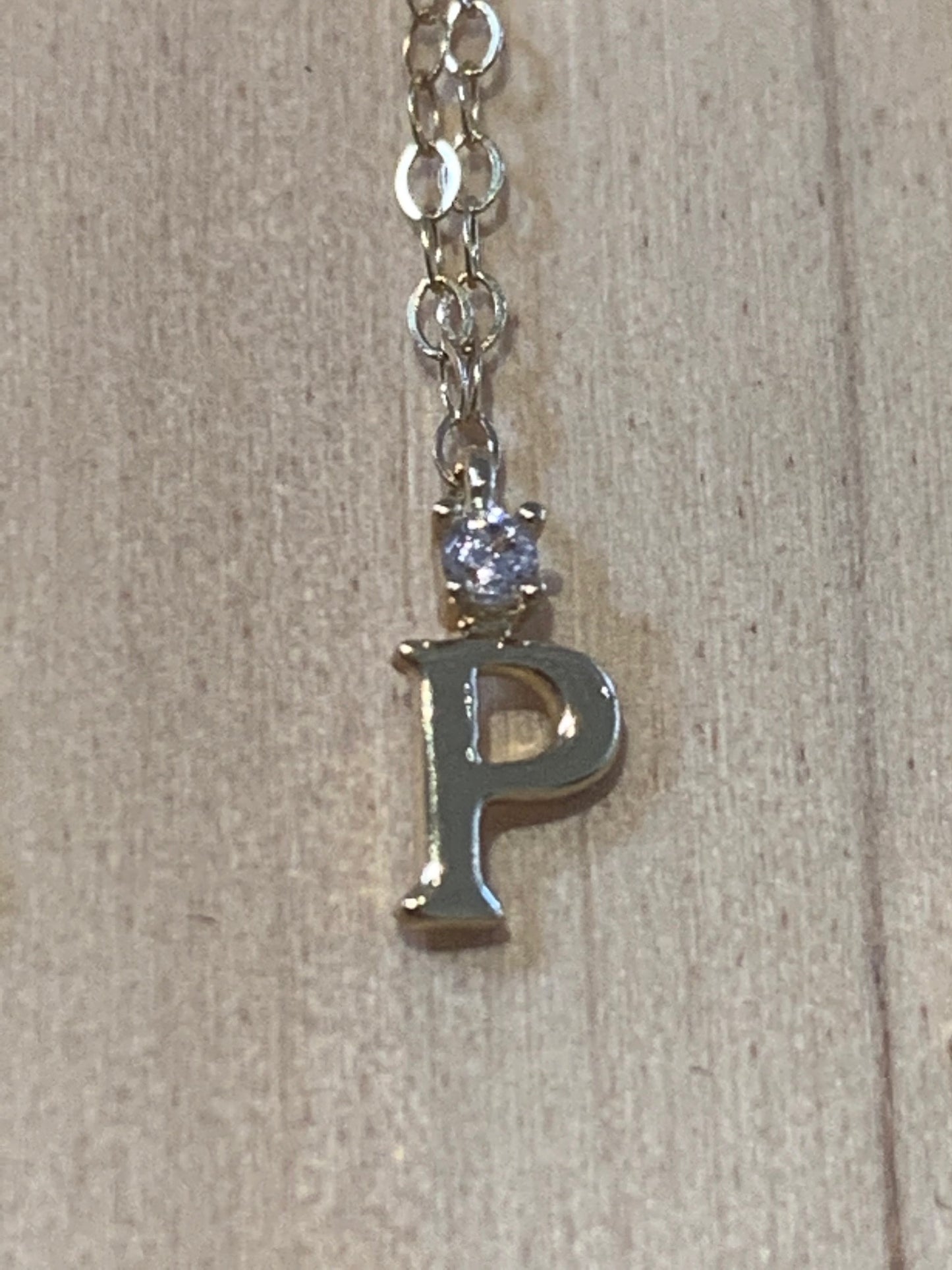 Dainty Initial Necklace