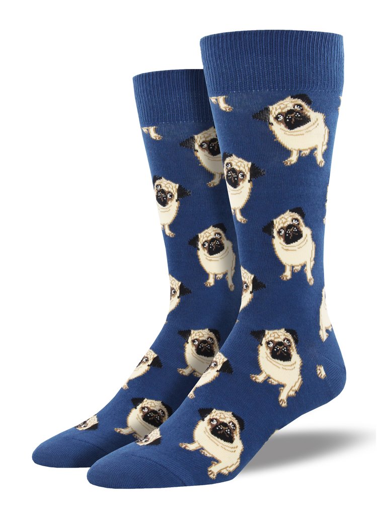 King Size Pugs Men's Socks