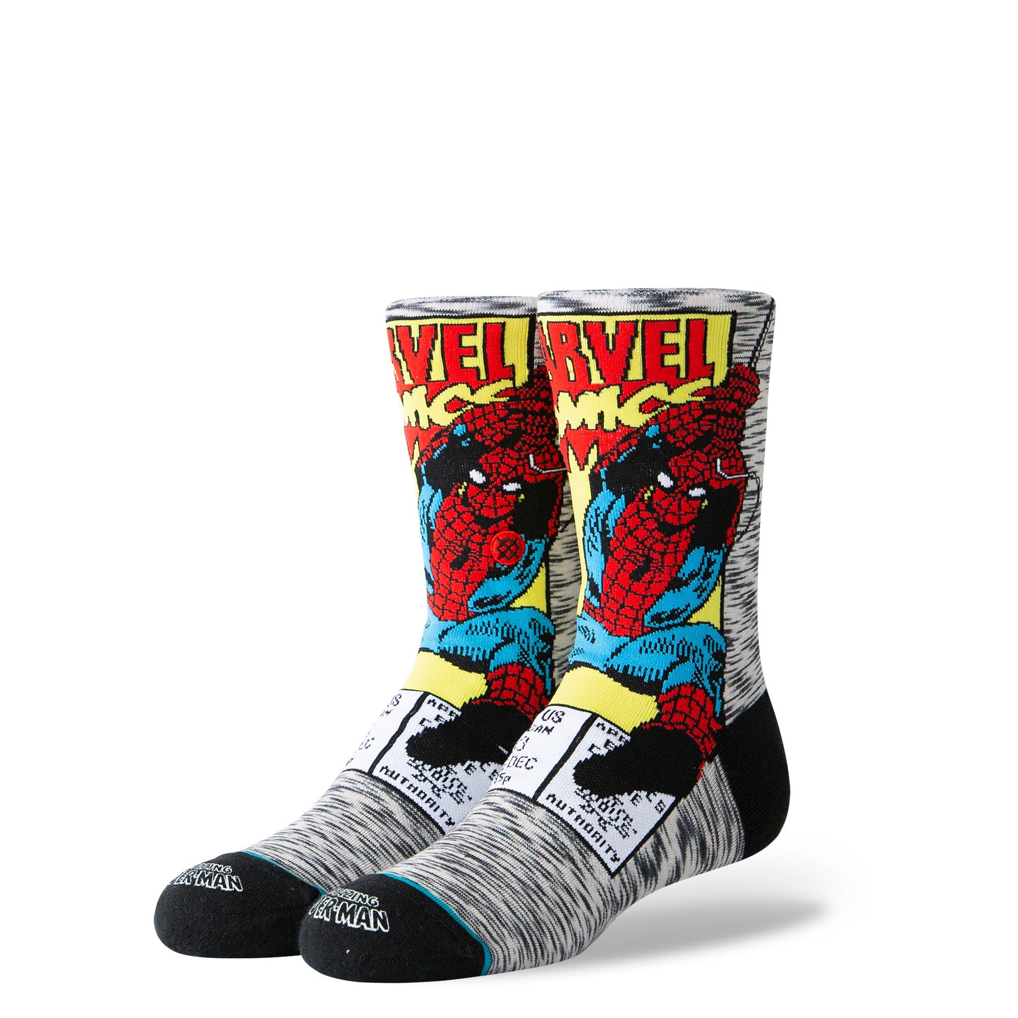 Spiderman Comic Socks