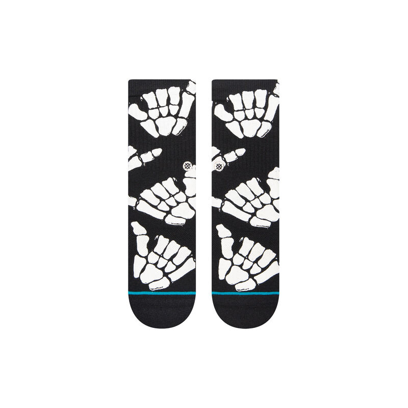 Zombie Hang Kids Socks- Black
