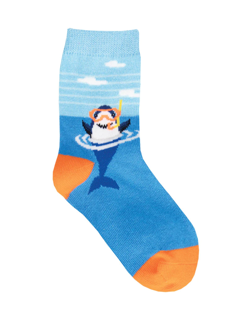 Kids Snorkel Shark Sock's