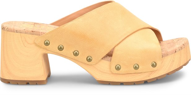 Tatum Platform Sandal Yellow Mango