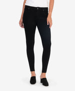 Load image into Gallery viewer, Donna High Rise Ankle Jean Black Wash
