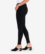 Load image into Gallery viewer, Donna High Rise Ankle Jean Black Wash
