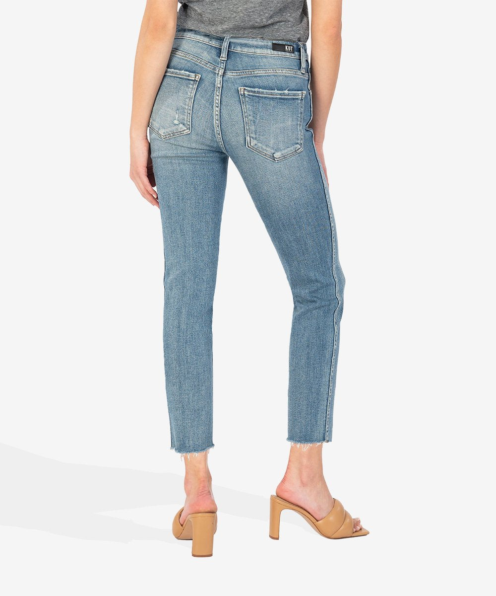 Rachael High Rise Mom Jean Imagined Wash