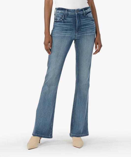 Ana High Rise Flare Jean Oneness Wash