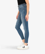 Load image into Gallery viewer, Connie High Rise Fab Ab Ankle Skinny
