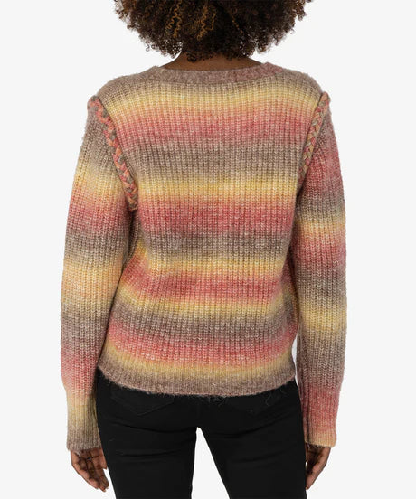 Isla Braided Button Down Cardigan