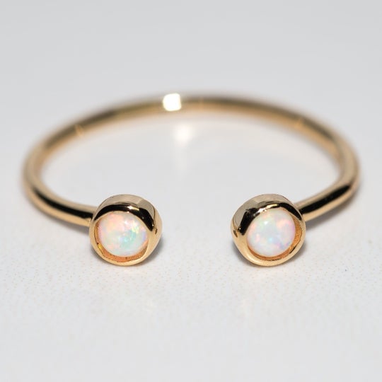 Opal Cuff Rings