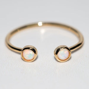 Opal Cuff Rings