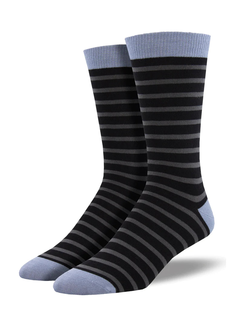 Bamboo Sailor Stripe Men's Socks