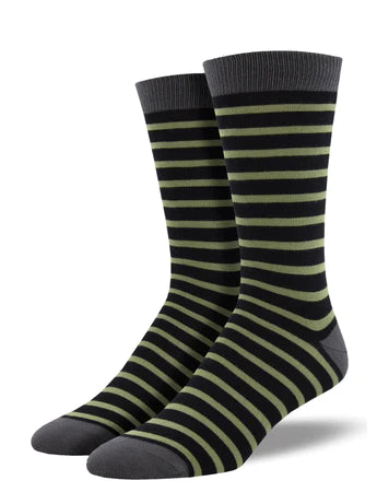 Bamboo Sailor Stripe Men's Socks