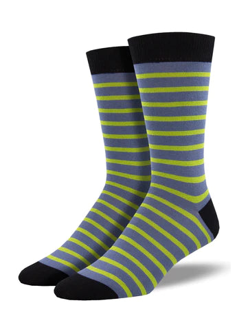 Bamboo Sailor Stripe Men's Socks