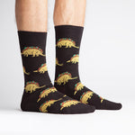 Load image into Gallery viewer, Tacosaurus Men&#39;s Crew Socks
