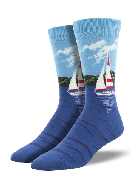 Sailing On Men's Crew Socks