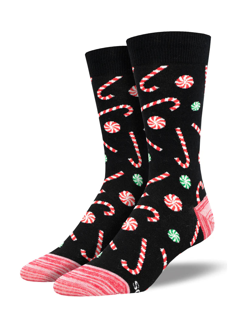 Minty Fresh Christmas Men's Crew Socks