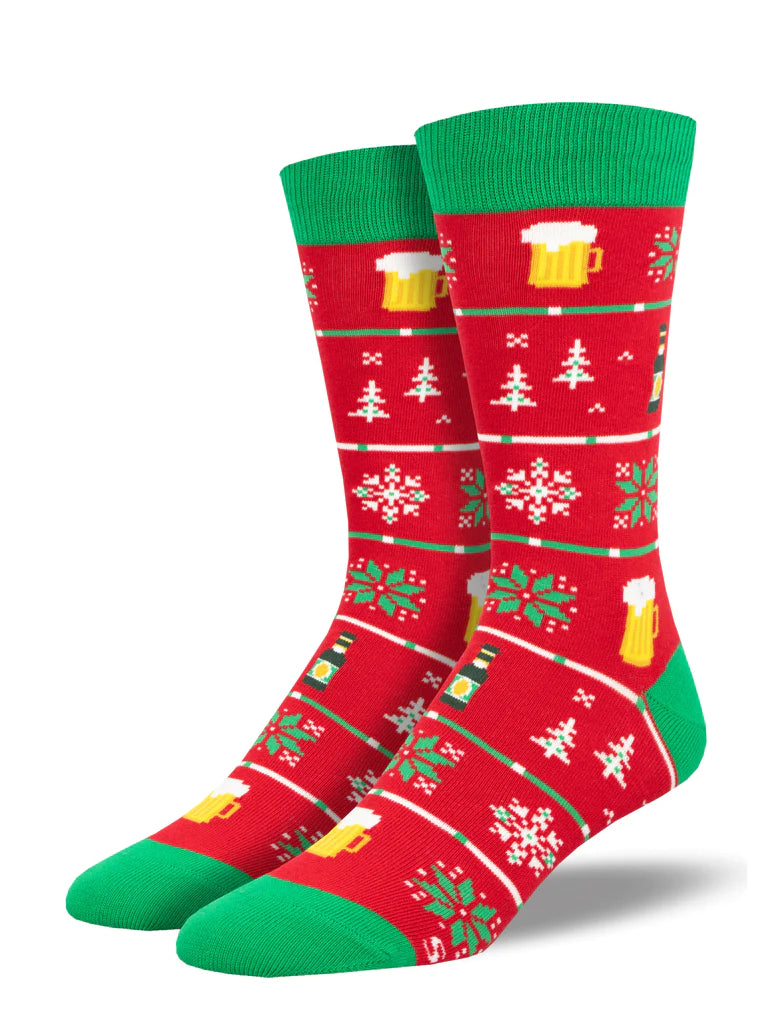 Beer Sweater Men's Socks