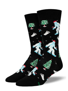 Is It Christmas Yeti? Men's Crew Socks