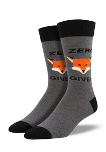 King Size Zero Fox Given Men's Socks