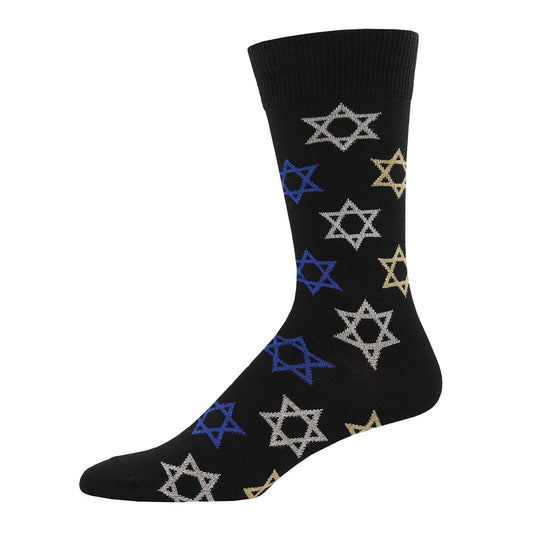 Star of David Men's Crew Socks