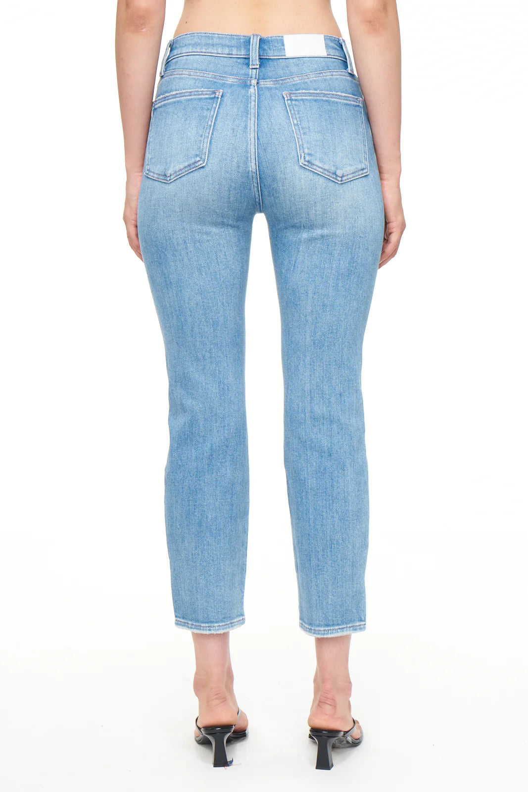 Monroe Crop High Rise Cigarette Jean - Mai Tai