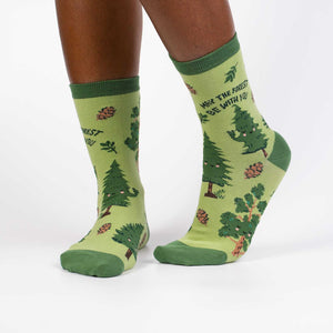 May The Forest Be With You Women's Crew Socks