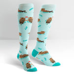 Load image into Gallery viewer, My Otter Half Women&#39;s Knee High Socks
