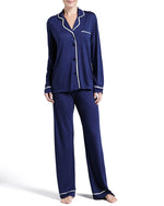 Load image into Gallery viewer, Bella Relaxed Long Sleeve Top &amp; Pants Pajama Set
