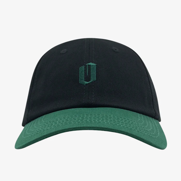 Micro Logo Dad Hat- Black Forest