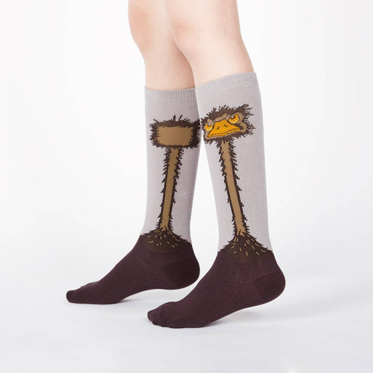 Ostrich Youth Knee Hi Socks