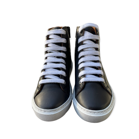 Riley Hi Top Leather Sneaker