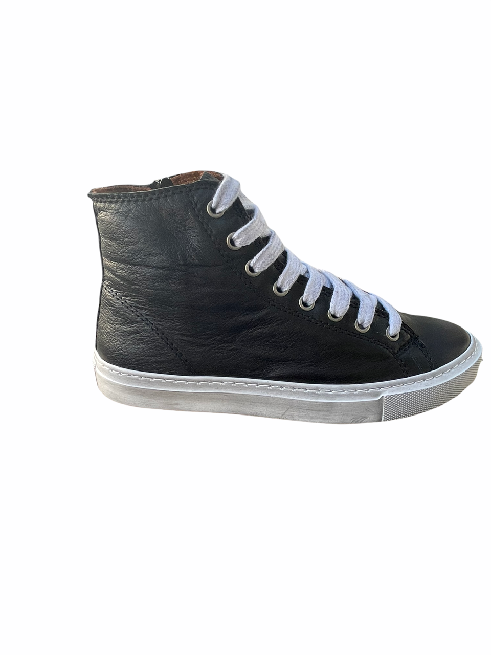 Riley Hi Top Leather Sneaker