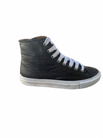 Load image into Gallery viewer, Riley Hi Top Leather Sneaker
