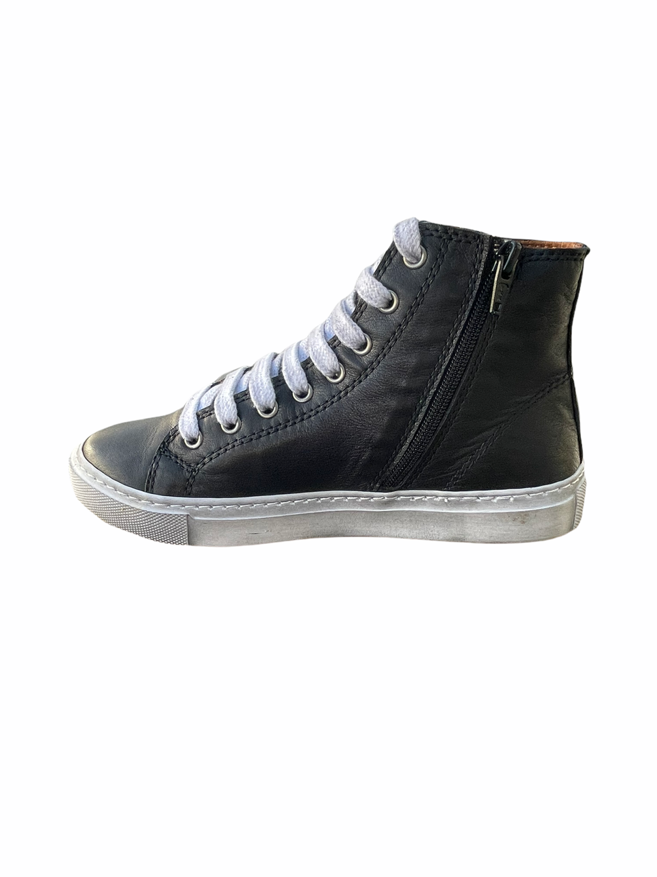 Riley Hi Top Leather Sneaker