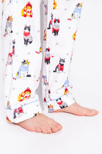 Load image into Gallery viewer, Snow Flannel PJ Set
