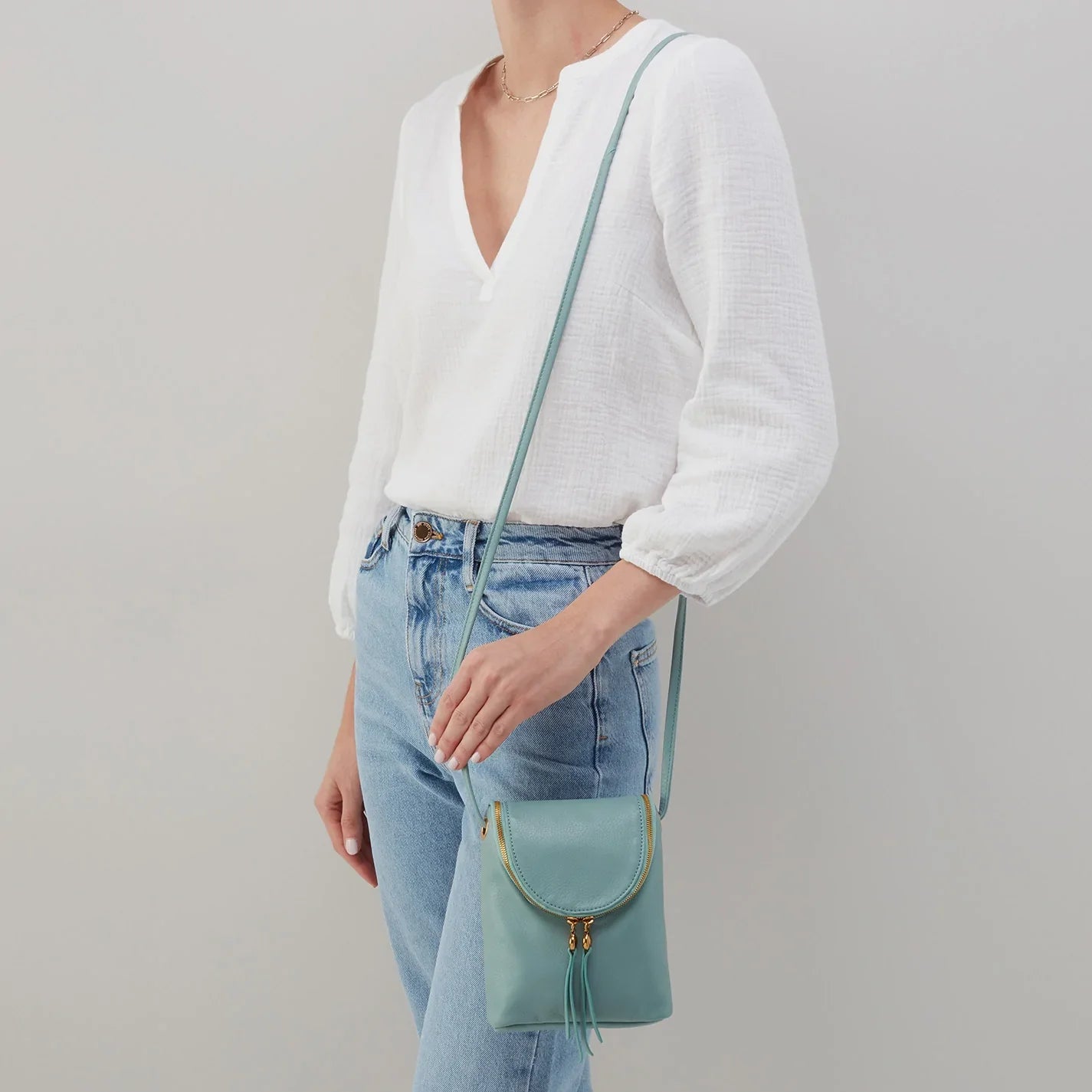 Fern Crossbody Pale Green