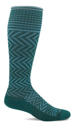 Load image into Gallery viewer, Women&#39;s Chevron | Moderate Graduated Compression Socks
