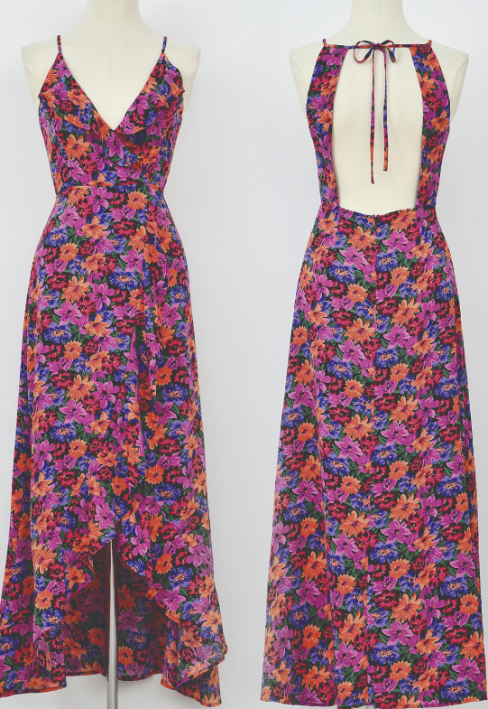 Floral Lady Woven Dress