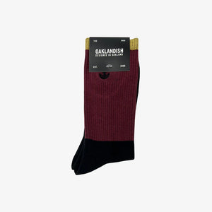 Color Block Sock Brown- Unisex