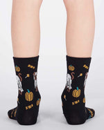 Load image into Gallery viewer, Trick or Treat Junior Crew Socks
