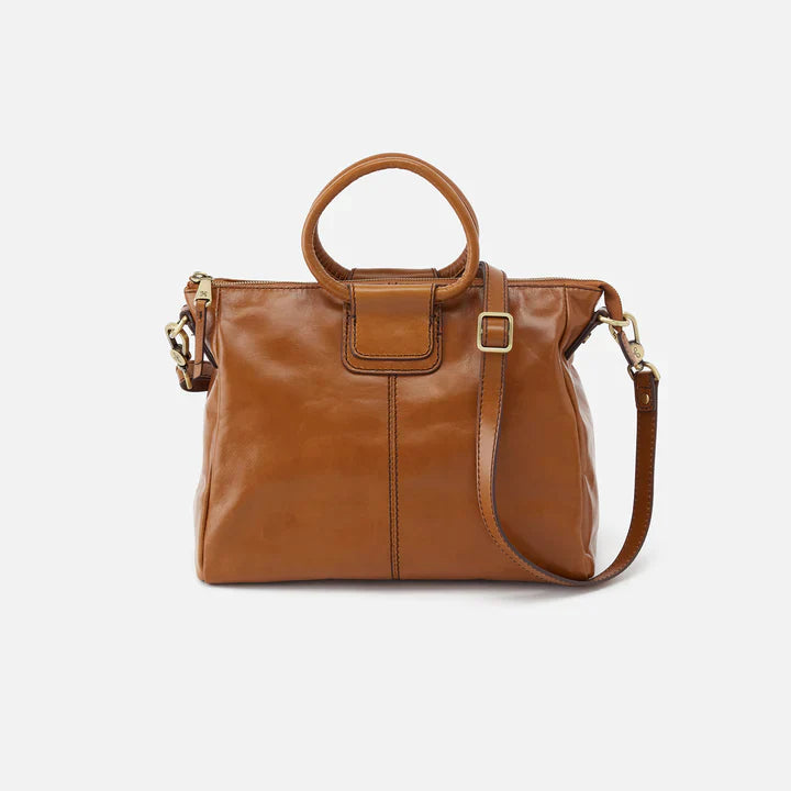 Sheila Medium Satchel Truffle