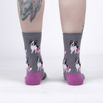 Load image into Gallery viewer, Where Treats Go Women&#39;s Crew Socks
