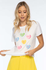 Load image into Gallery viewer, Candy Hearts Loose Tee

