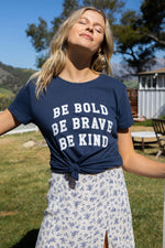 Load image into Gallery viewer, Bold, Brave, Kind Loose Tee
