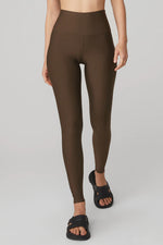 Load image into Gallery viewer, High Waist Airlift Legging Espresso
