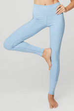 Load image into Gallery viewer, High Waist Alosoft Lounge Legging Tile Blue
