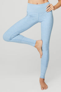 Alo Yoga High Waist Alosoft Lounge Legging - Blue Quartz on Garmentory
