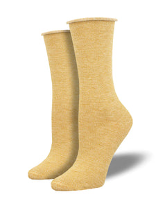 Bamboo Solid Color Women's Socks